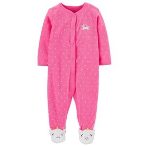 Carter’s girl snap-up sleep & play